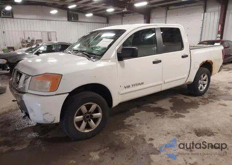 2008 Nissan Titan Pro-4X/Se из США, поврежденный, VIN 1N6AA07C08N341332
